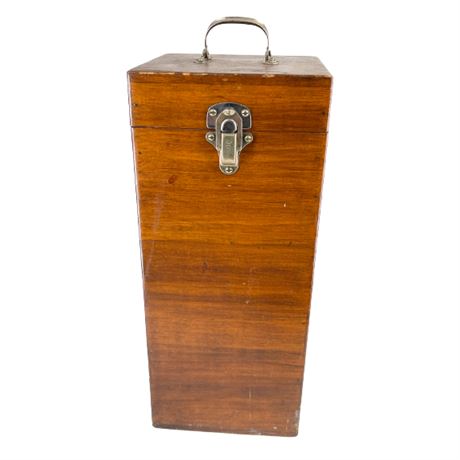 Wooden Medical/ Microscope Box