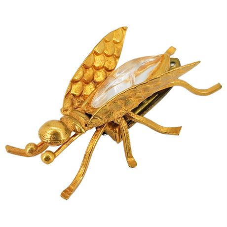 Vintage Jelly Belly Insect Dress Clip