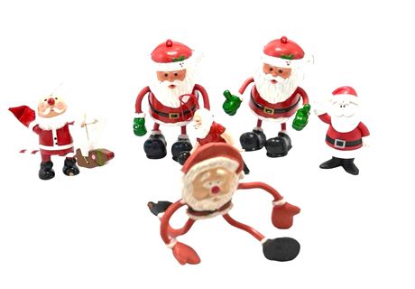 Vtg Fun World and Mixed Santa Lot - 5