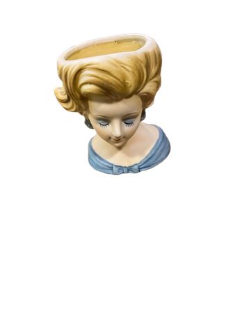 Lady headvase