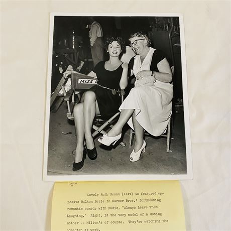 Ruth Roman Original Press Photo