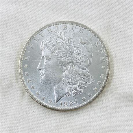 BU 1884-O Morgan Silver Dollar