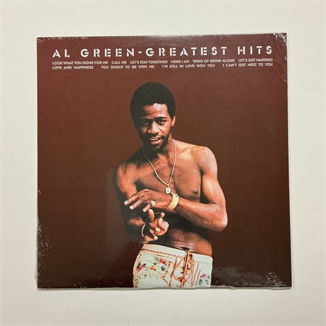 Al Green Greatest Hits Sealed Vinyl Record