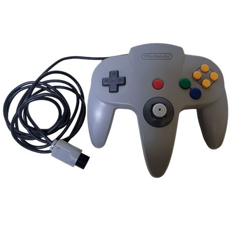 Nintendo 64 Gray Controller