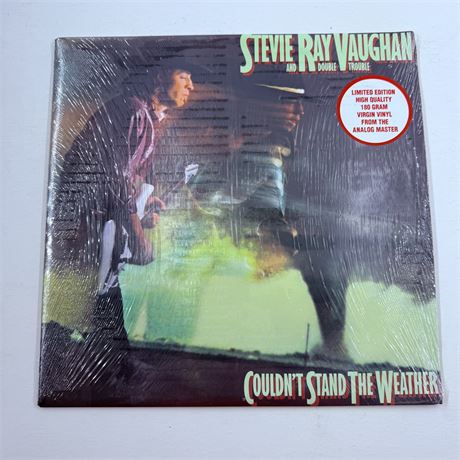 Stevie Ray Vaughn Couldn’t Stand the Weather Sealed Vinyl Record