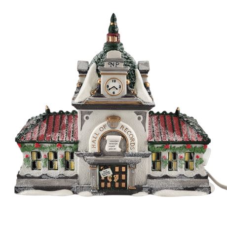 Department 56 North Pole Series "Hall of Records"