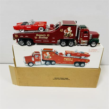 Sears Holiday Car Hauler Semi Truck