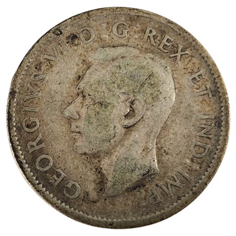 1943 Canadian Quarter