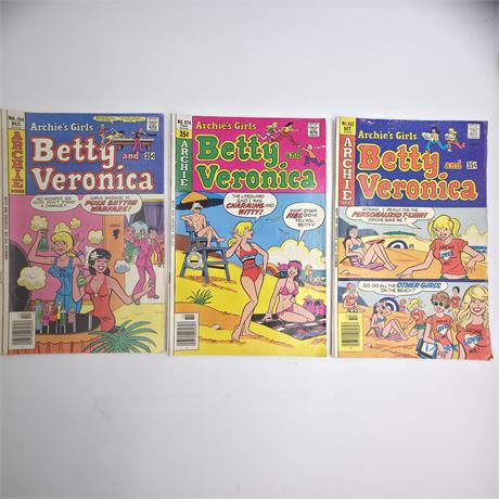 1970's "Archie" Comic Books, Lot of 3