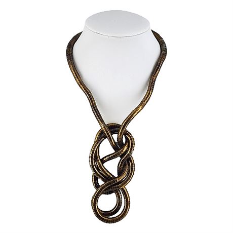 Snaketwist Art-To-Wear Bendable Necklace