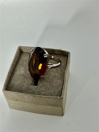 Quartz .925 silver Mcm ring