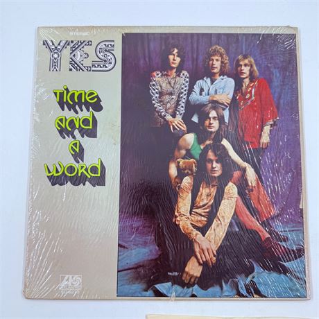 YES Time and a Word Vinyl Record