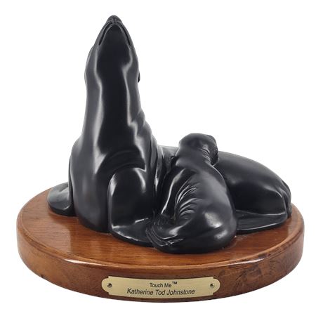 Katherine Tod Johnstone "Touch Me" Seal Sculpture