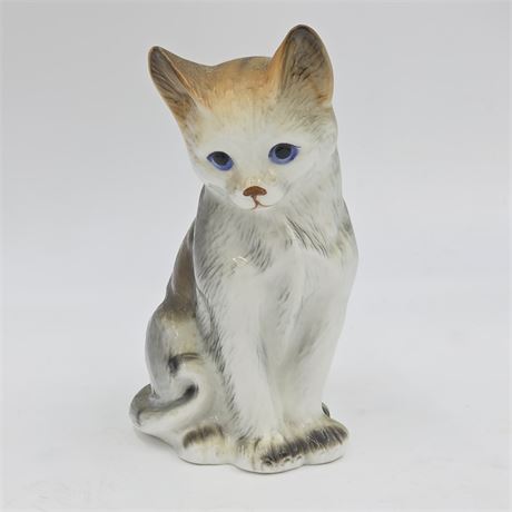 VTG Enesco Porcelain Cat Figurine