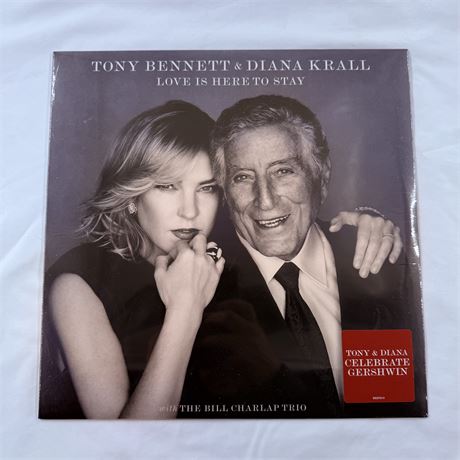 Tony Bennett & Diana Krall Love is Here To Stay Vinyl Record - Factory Sealed