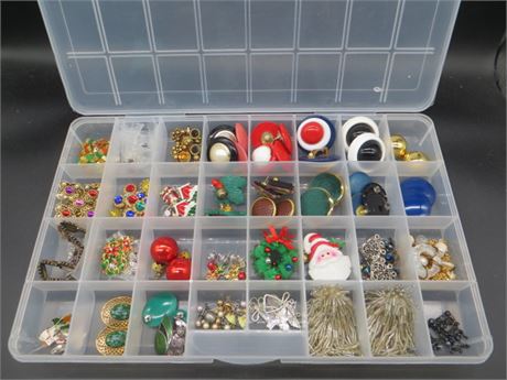 Earrings & 1 Bracelet (Case Not Included)