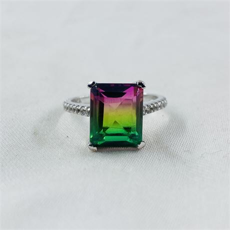 3.4g Sterling Ring Size 7.25
