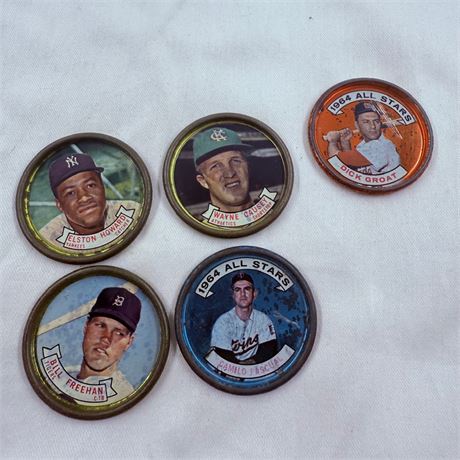 1964 Topps Baseball Coins Lot
