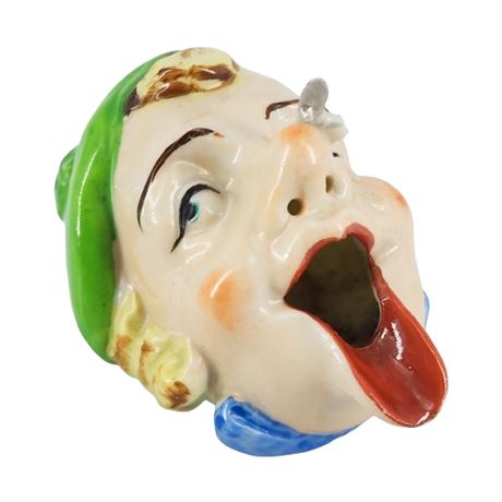 Vintage Occupied Japan Open Mouth Ceramic Ashtray