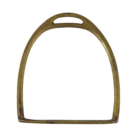 Antique Brass Stirrup