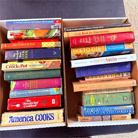 Cook Book Lot