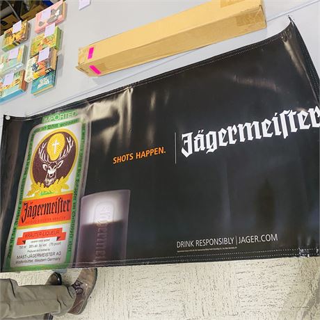 Jagermeister Advertising Banner