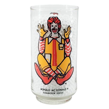 Vintage Libbey Ronald McDonald Collector Series Glass Tumbler