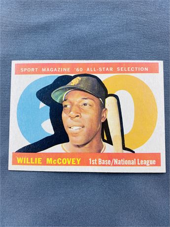 1960 Topps Willie McCovey Card