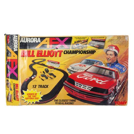 Aurora AFX Bill Elliott Championship 13' Track