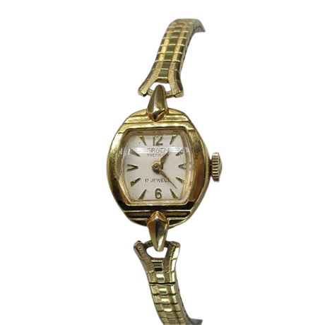 Vintage Ladies GRUEN 17 Jewel Wristwatch ~ Keeps Accurate Time