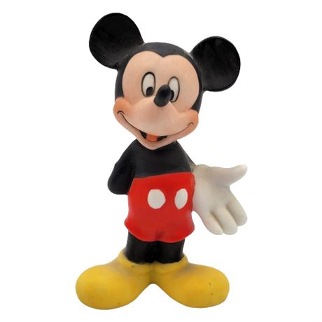 Vintage Enesco Porcelain Mickey Mouse Figurine