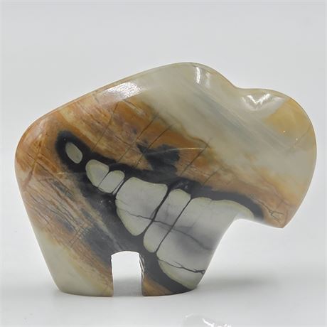 Natural polychrome Jasper healing reiki animal figure