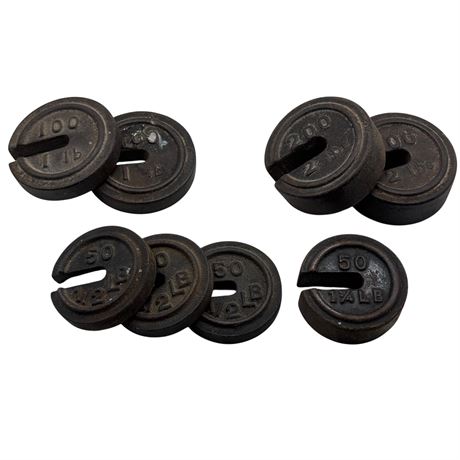 Cast Scale Slide Weights
