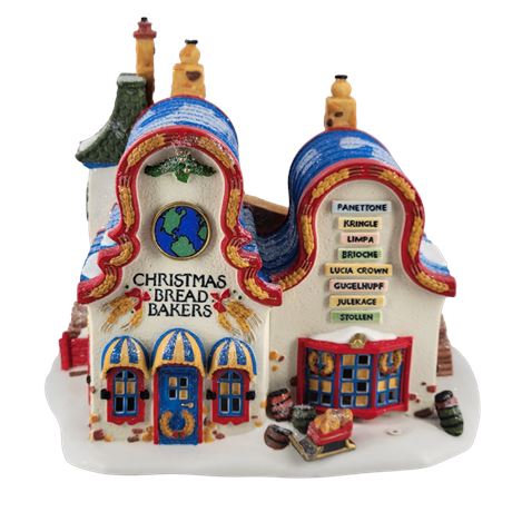 Heritage Village Collection North Pole Series "Christmas Bread Bakers"