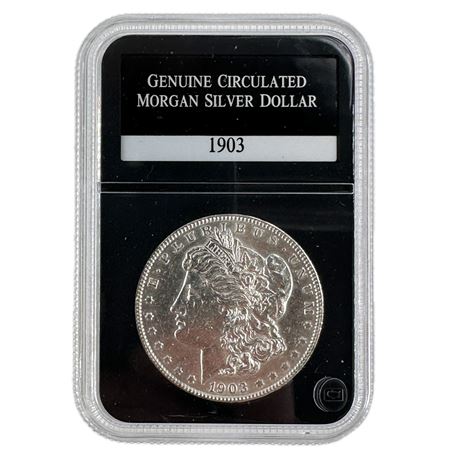 Circulated 1903-P Morgan Silver Dollar