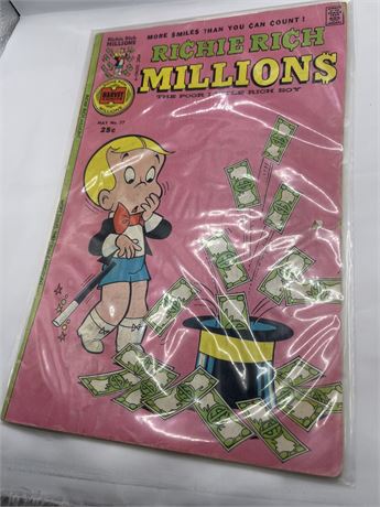 Richie Rich millions number 77 comic book