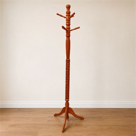 Wooden Coat Rack