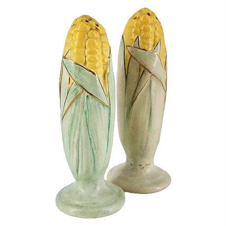 Vintage Hand Painted Corn Salt & Pepper Shakers
