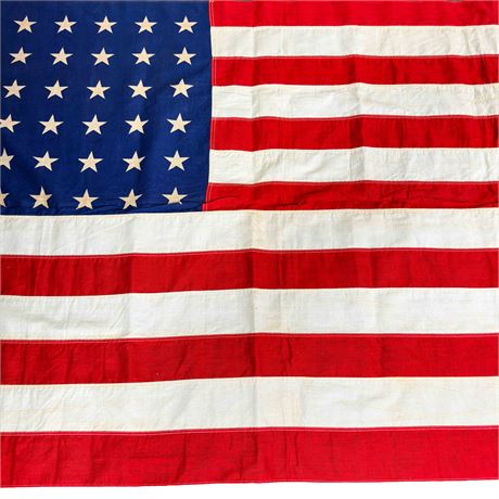48 Star Vintage American Flag