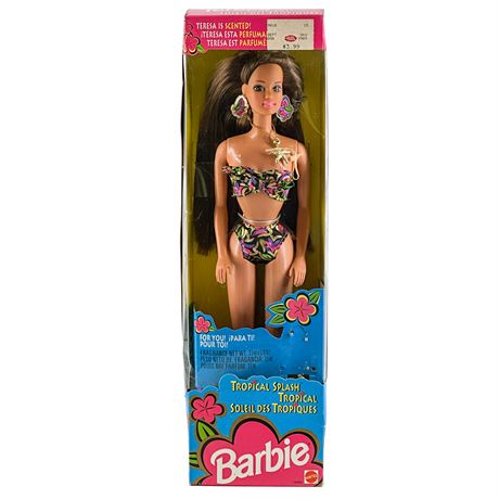 Tropical Splash Theresa Vintage Barbie Doll New in Box