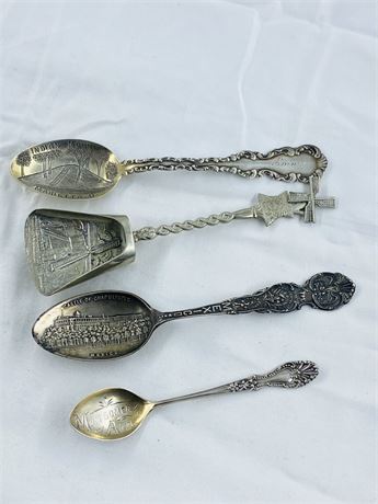 56g Antique Sterling Spoons