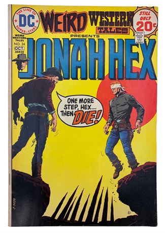 No 24 1974 DC Jonah Hex 20 cent Comic Book