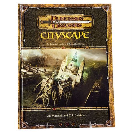 Dungeons & Dragons "Cityscape: An Essential Guide to Urban Adventuring"