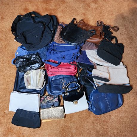 Large Lot of Handbags