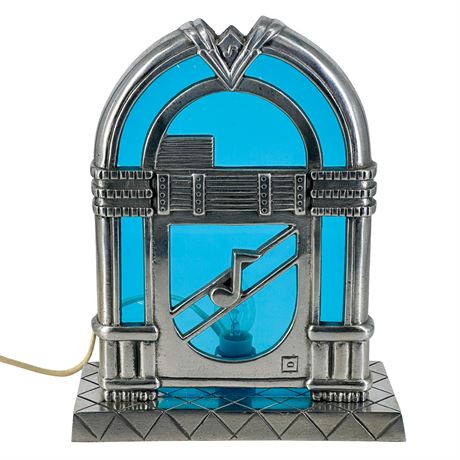 Jukebox-Shaped Vintage TV Lamp