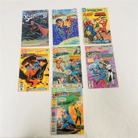 7 Superman Comics