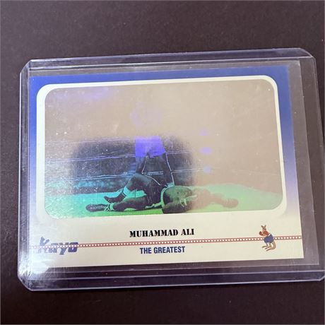 1991 Kayo Muhammad Ali Holo Card