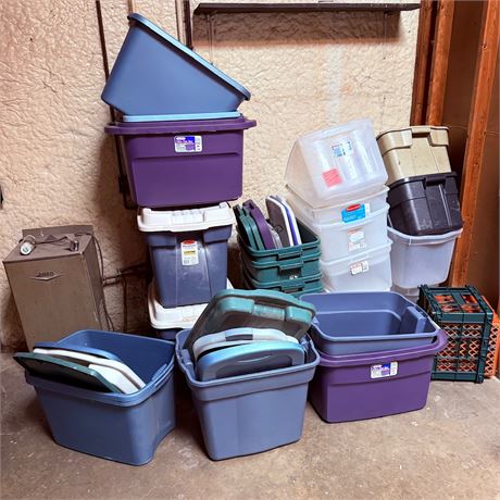 Huge Lot of Totes