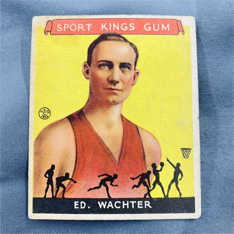 1933 Goudey Ed Wachter #5