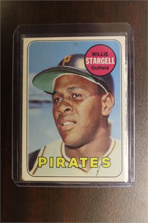 WILLIE STARGELL 1969 Topps Baseball Card #545